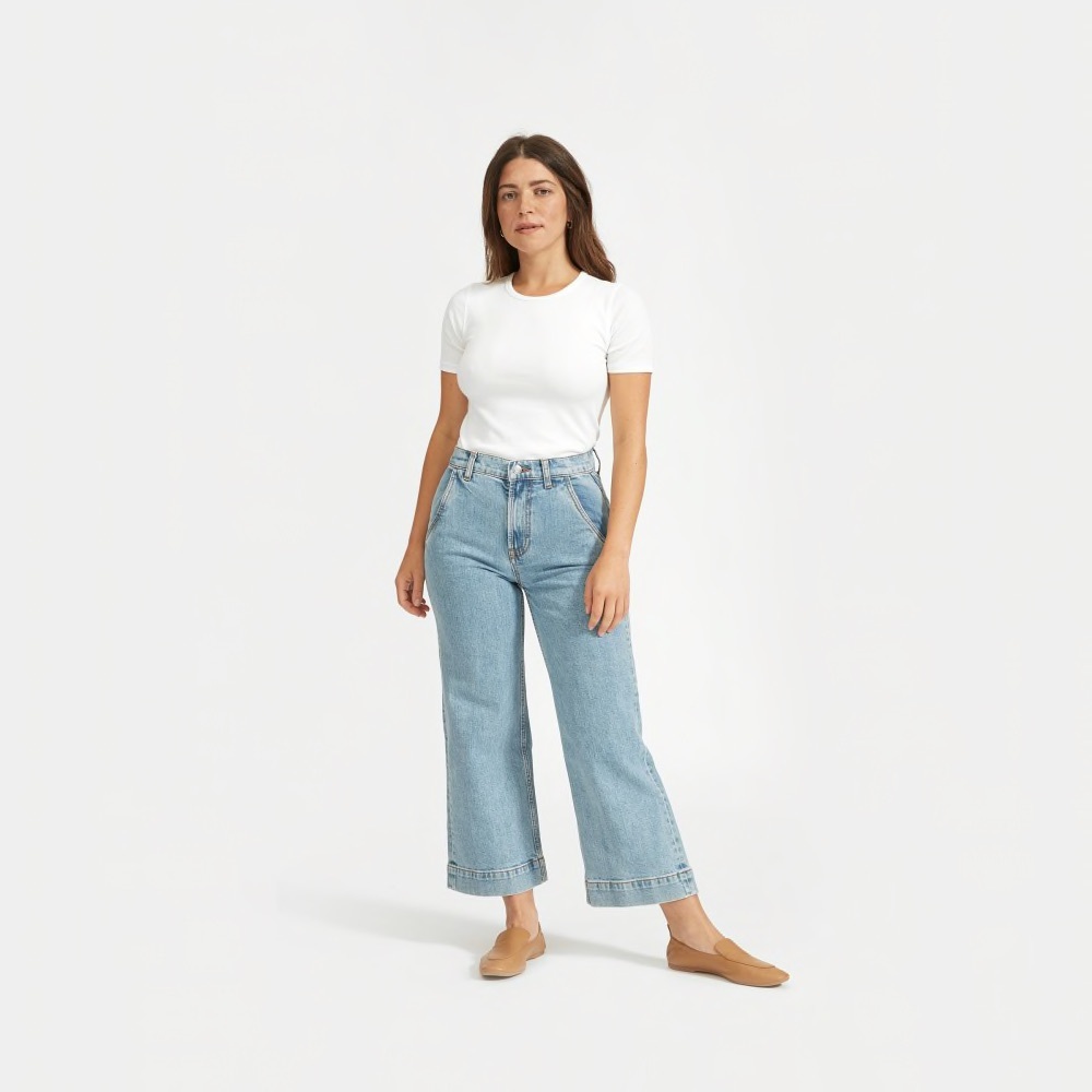 Everlane Wide Leg Jean Size 27